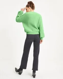 Taytum Knit Pullover Sweater - Lime - FINAL SALE 9 Taytum Knit Pullover Sweater - Lime - FINAL SALE -clothes Sales 03 TaytumKnitPulloverSweater Lime 0286