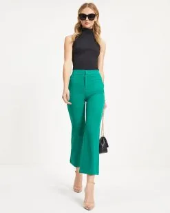 ON T-001 Yes Moment High Waisted Pants - Kelly Green - FINAL SALE 9 ON T-001 Yes Moment High Waisted Pants - Kelly Green - FINAL SALE -clothes Sales 05 YesMomentHighWaistedPants KellyGreen 0653