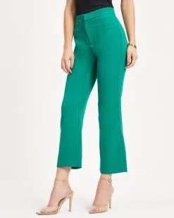 ON T-001 Yes Moment High Waisted Pants - Kelly Green - FINAL SALE