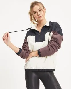 Work Hard Half Zip Pocketed Fleece Athletic Jacket - FINAL SALE