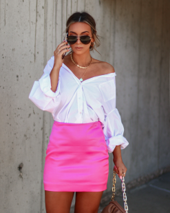 ENDL-001 Macie Satin Mini Skirt - Pink - SALE 8 ENDL-001 Macie Satin Mini Skirt - Pink - SALE -clothes Sales 0D372E1F A6FE 4DF4 AB6B F007FA286C6E