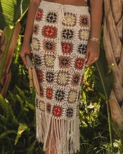 POL-001 Kimball Crochet Fringe Midi Skirt - LAST CHANCE -clothes Sales 0L4A0590 8d9f2962 3ffd 4762 8c12 78b09263e0cb