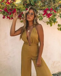 OLIV-001 Baton Rouge Wide Leg Jumpsuit - FINAL SALE 22 OLIV-001 Baton Rouge Wide Leg Jumpsuit - FINAL SALE -clothes Sales 0L4A1709