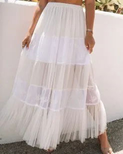 ENC-001 Mary-Kate Embroidered Tiered Maxi Skirt - Off White - FINAL SALE 12 ENC-001 Mary-Kate Embroidered Tiered Maxi Skirt - Off White - FINAL SALE -clothes Sales 0L4A3654