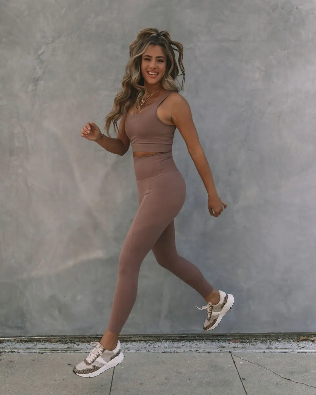 In Motion Legging - Latte - FINAL SALE 3 In Motion Legging - Latte - FINAL SALE - Image 3