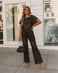 AAKA-001 Wintour High Rise Sequin Pants - Black - FINAL SALE -clothes Sales 0L4A6423