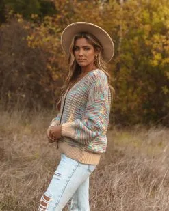 Lazaro Button Front Knit Cardigan - FINAL SALE -clothes Sales 0L4A7335