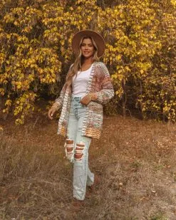 Nuri Cotton Blend Pocketed Knit Cardigan - FINAL SALE -clothes Sales 0L4A7389