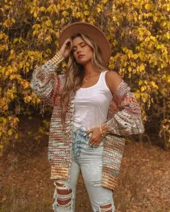 Nuri Cotton Blend Pocketed Knit Cardigan - FINAL SALE -clothes Sales 0L4A7400