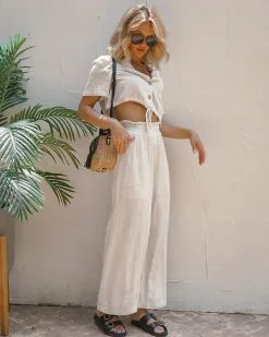 AAA-001 Sandbar Strolls Pocketed Pants - Natural -clothes Sales 1 53 0308686d a2ed 4ed4 bc1e 31a934acb2cc