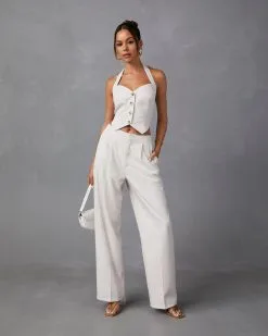 SKYL-002 Xanthe Pocketed Wide Leg Pant – Cream 9 SKYL-002 Xanthe Pocketed Wide Leg Pant – Cream -clothes Sales 12758SKV CREAM 61821NKV CREAM 7007 01d369c8 e1c0 43e3 8adf e27bcd65186a