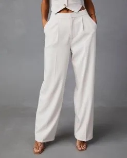 SKYL-002 Xanthe Pocketed Wide Leg Pant – Cream 10 SKYL-002 Xanthe Pocketed Wide Leg Pant – Cream -clothes Sales 12758SKV CREAM 61821NKV CREAM 7063
