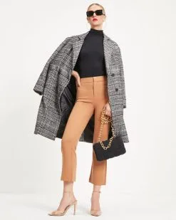 ON T-001 Yes Moment High Waisted Pants - Tan - FINAL SALE -clothes Sales 13 YesMomentHighWaistedPants Tan 1375