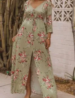 Kavita Floral Maxi Dress - LAST CHANCE 16 Kavita Floral Maxi Dress - LAST CHANCE -clothes Sales 14.15