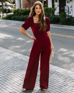 ON T-001 Avril Satin Belted Jumpsuit - FINAL SALE -clothes Sales 186A9210 ec169fcc a3b3 47c0 97fa f913b052655a