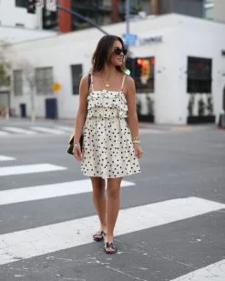 Spring In Paris Cotton Polka Dot Tiered Ruffle Mini Dress - Cream/Black 9 Spring In Paris Cotton Polka Dot Tiered Ruffle Mini Dress - Cream/Black -clothes Sales 5DFE0163 7B30 478F 91B4 BB91F1F49EFE