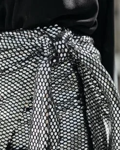 DO+B-001 After Hours Sequin Tie Mini Skirt -clothes Sales AfterHoursSequinTieMiniSkirt116