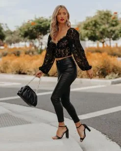 LUSH-001 Aubrina Lace Corset Crop Blouse - FINAL SALE -clothes Sales AubrinaLaceCorsetCropBlouse141