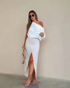 MUST-001 Braga Maxi Skirt - Oatmeal -clothes Sales BEB93FE2 2189 4AA2 86E5 71C4F17F5255