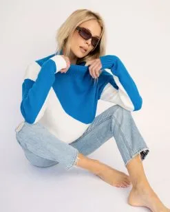 Iceland Cropped Turtleneck Sweater - FINAL SALE