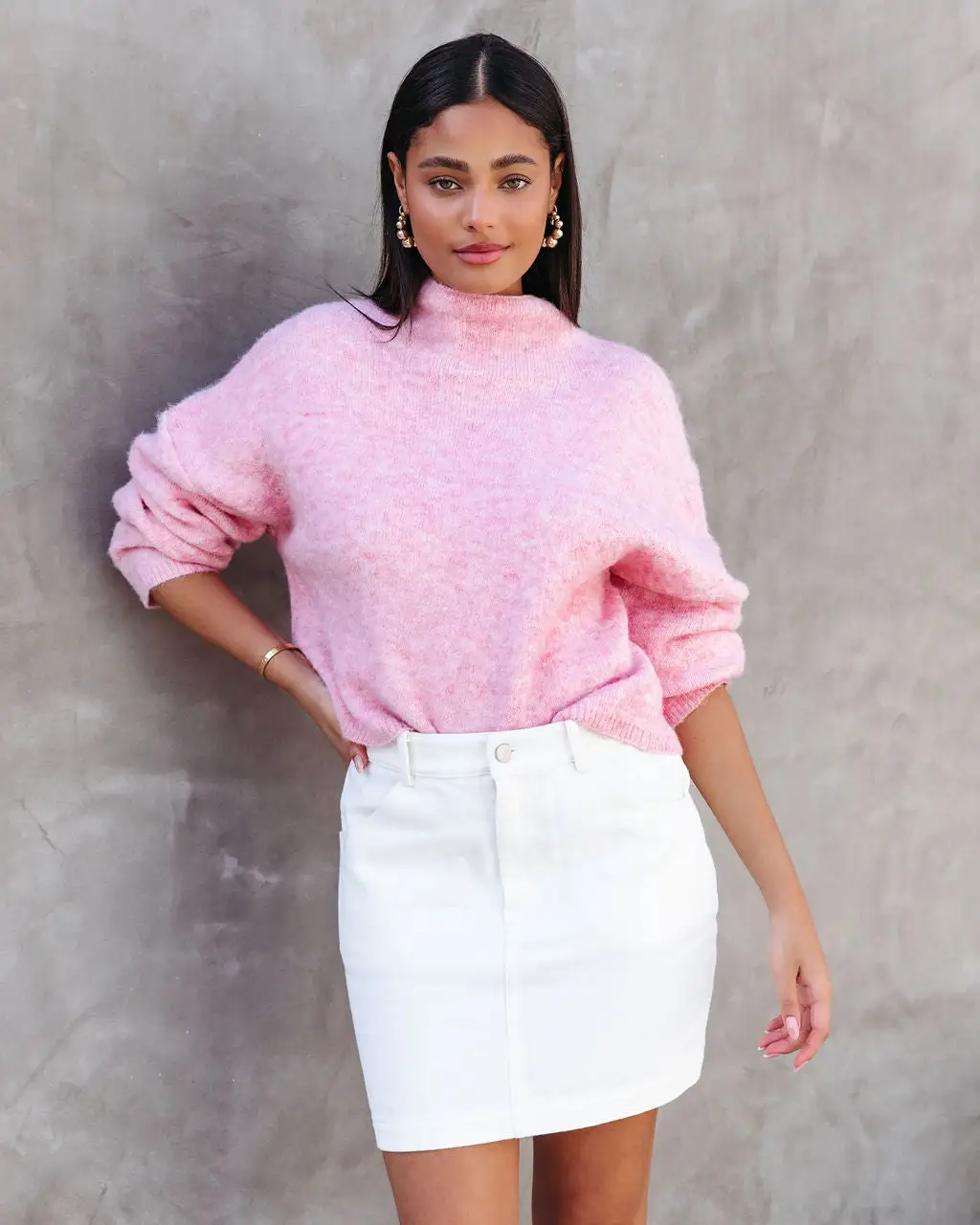 ENDL-001 Down Memory Lane Denim Mini Skirt - White 7 ENDL-001 Down Memory Lane Denim Mini Skirt - White - Image 7