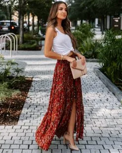 DRES-001 James Printed Tassel Tie Maxi Skirt - FINAL SALE -clothes Sales EM4A0930 09d1d6ac bb0e 42a8 8362 f3ac313517f2
