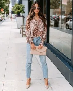 FATE-001 Meadow Dreams Printed Top - FINAL SALE -clothes Sales EM4A3797