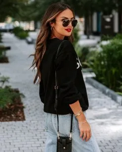 Soccer Mom Knit Pullover Sweater - FINAL SALE -clothes Sales EM4A3957