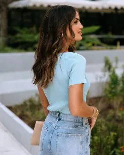 Beatrix Babe Ribbed Sweetheart Neckline Top - Light Blue 10 Beatrix Babe Ribbed Sweetheart Neckline Top - Light Blue -clothes Sales EM4A4754 1dc986ab 8c85 43cc be7b cf827f61bbaa