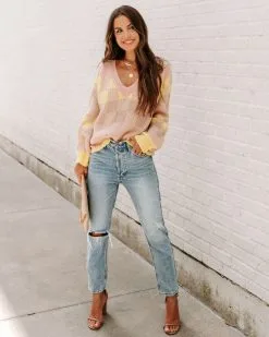 Dosage Of Cool Checkerboard V-Neck Sweater - FINAL SALE 11 Dosage Of Cool Checkerboard V-Neck Sweater - FINAL SALE -clothes Sales EM4A6097