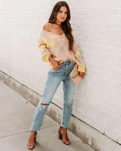 Dosage Of Cool Checkerboard V-Neck Sweater - FINAL SALE 17 Dosage Of Cool Checkerboard V-Neck Sweater - FINAL SALE -clothes Sales EM4A6117