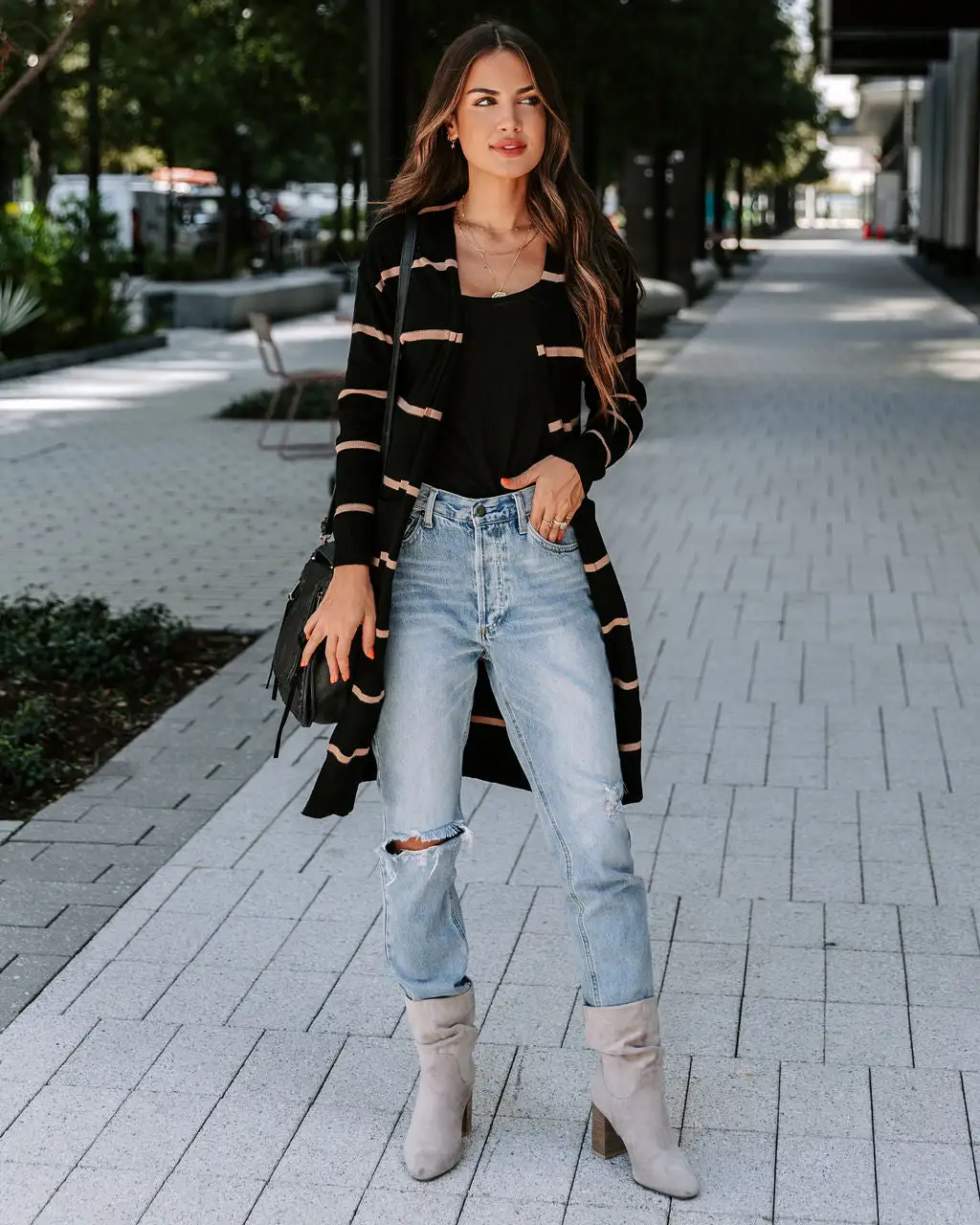 Susan Knit Pocketed Cardigan - FINAL SALE 6 Susan Knit Pocketed Cardigan - FINAL SALE - Image 6