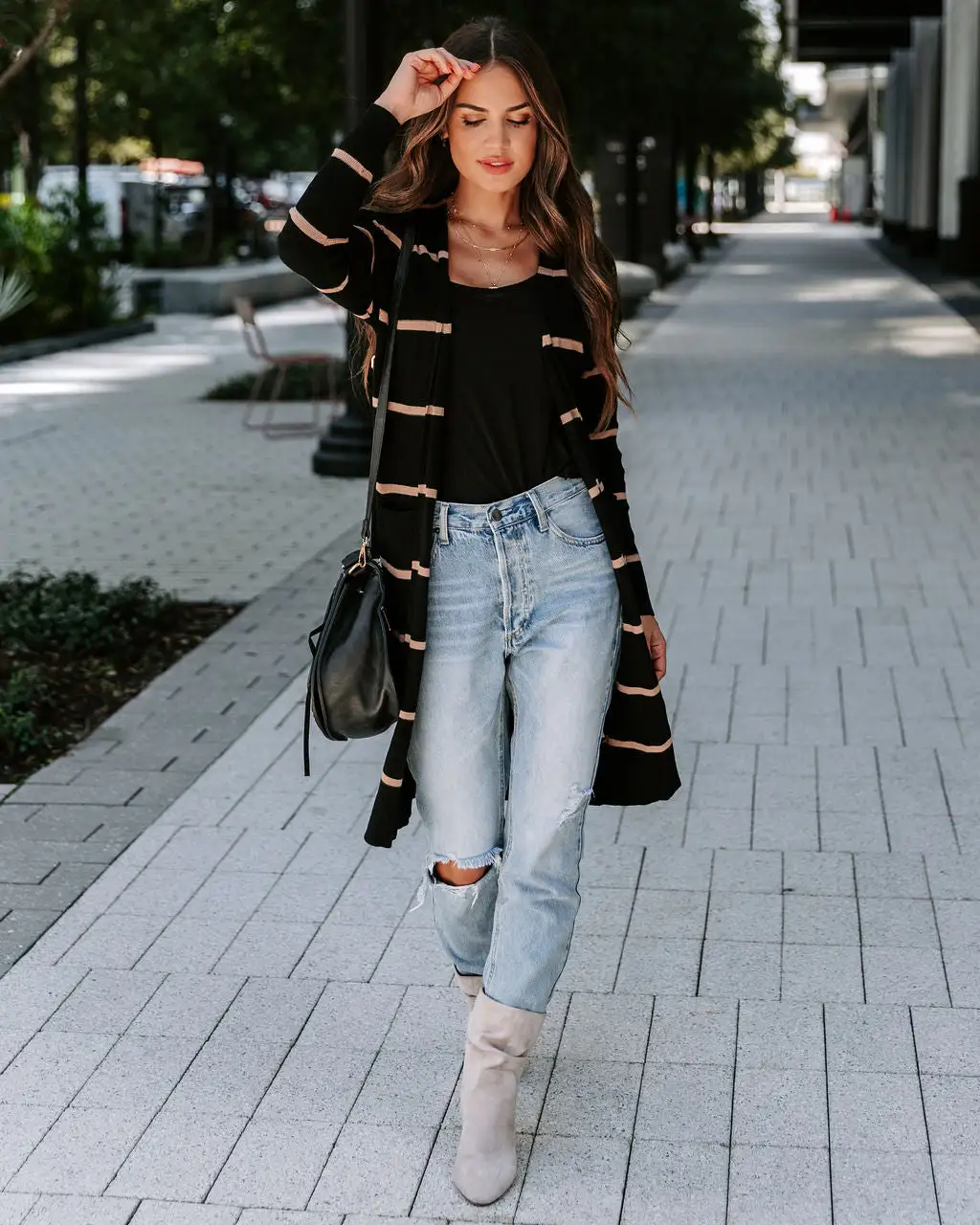 Susan Knit Pocketed Cardigan - FINAL SALE 9 Susan Knit Pocketed Cardigan - FINAL SALE - Image 9