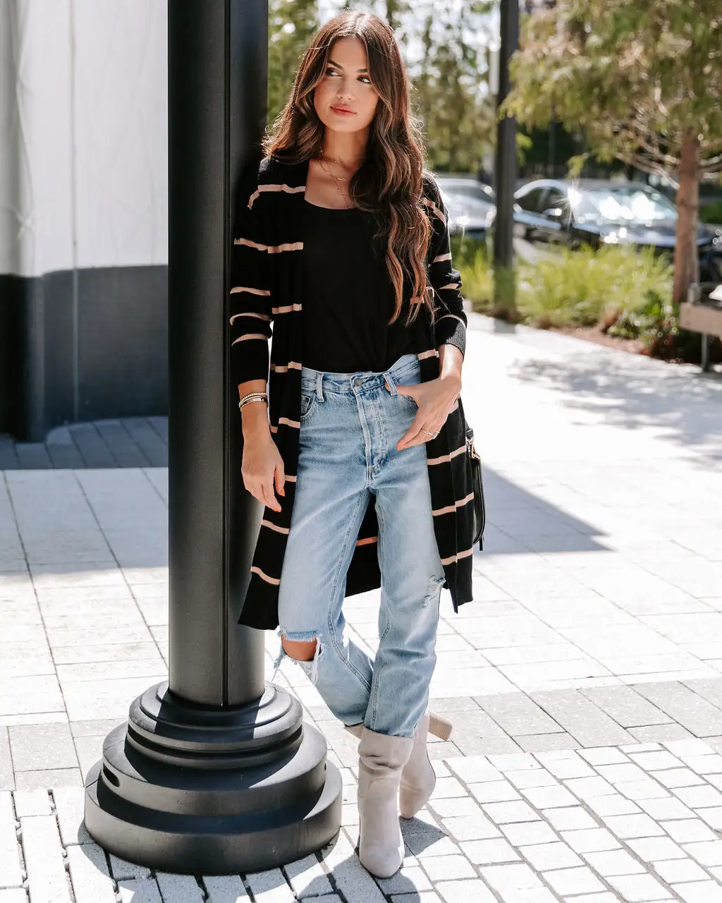 Susan Knit Pocketed Cardigan - FINAL SALE 5 Susan Knit Pocketed Cardigan - FINAL SALE - Image 5