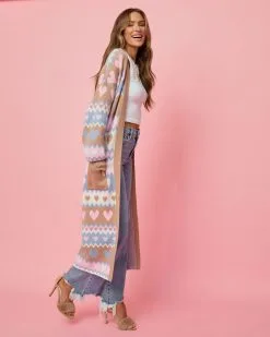 Enchantment Pocketed Duster Cardigan - SALE -clothes Sales EnchantmentPocketedDusterCardigan 6