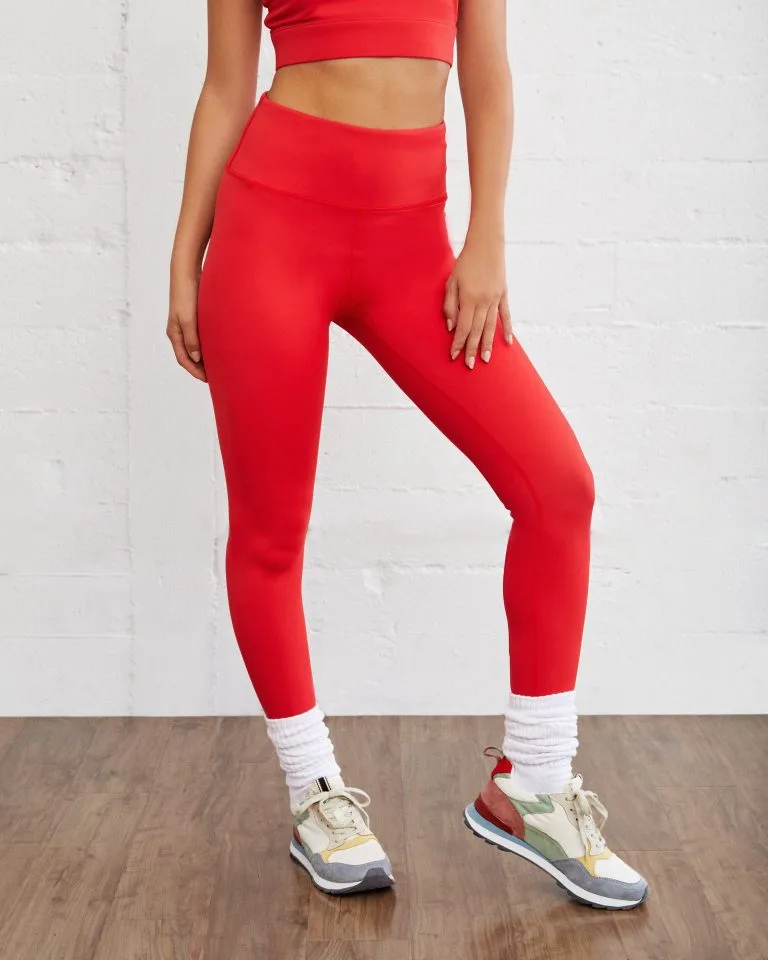 ALL-001 Flex Legging - Red - FINAL SALE 6 ALL-001 Flex Legging - Red - FINAL SALE - Image 6