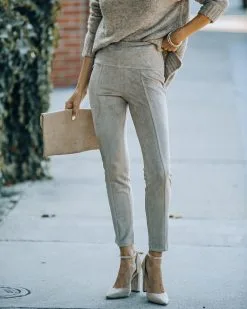 FATE-001 Cairo Faux Suede Legging - FINAL SALE -clothes Sales FO6C0266