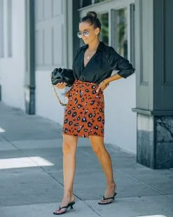 TYCH-001 Trade Winds Printed Wrap Mini Skirt - FINAL SALE -clothes Sales FO6C2716 64d6e200 4279 430e 88ea f5688336c231