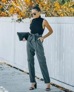 SADI-001 Romario Pocketed High Rise Cargo Pants - SALE 15 SADI-001 Romario Pocketed High Rise Cargo Pants - SALE -clothes Sales FO6C3013 d8a31150 9642 44b8 a03a 257e1aae3566