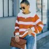 Jamila Striped Knit Sweater - FINAL SALE