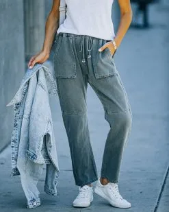 Kava Pocketed Denim Joggers - Charcoal - FINAL SALE -clothes Sales FO6C5152 7f0d5157 0267 4244 b1c3 6d29cbafdcbc