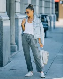 Kava Pocketed Denim Joggers - Charcoal - FINAL SALE -clothes Sales FO6C5242 b44f76dc ae9b 4283 9429 2b871520dfe7