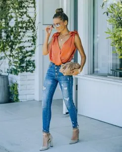 STRU-001 Marabelle Satin Drape Tie Bodysuit - Clay - FINAL SALE 15 STRU-001 Marabelle Satin Drape Tie Bodysuit - Clay - FINAL SALE -clothes Sales FO6C5414 55a2c995 dbe0 4b33 a56a 6913758620c4