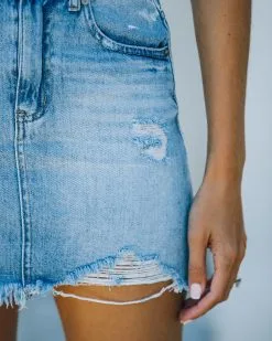 KANC-001 Tatum Distressed Denim Mini Skirt - LAST CHANCE -clothes Sales FO6C6072 b5a6a0fa 9a10 48ea 9f5e 9febf1b9743d