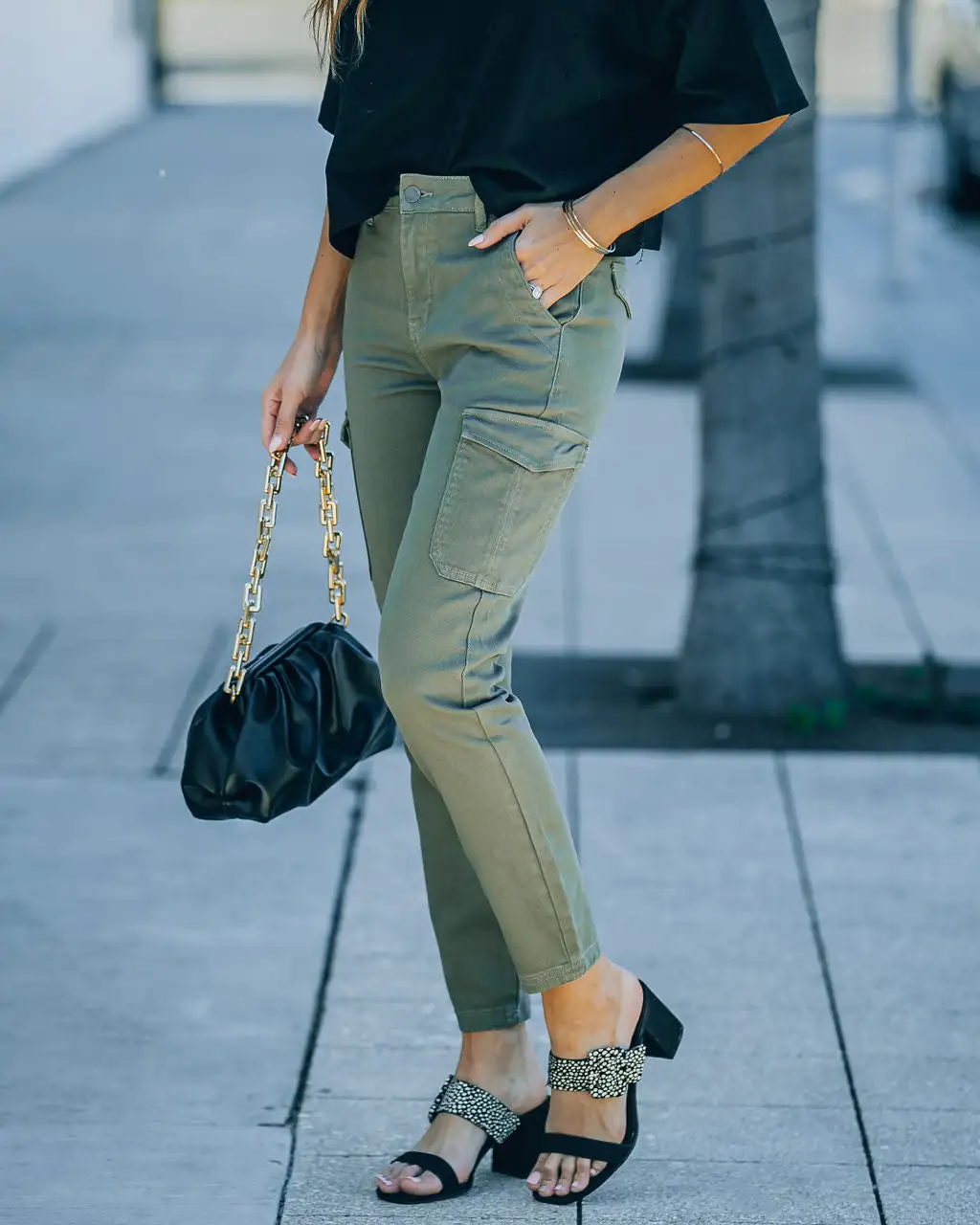 ON T-001 Belize High Rise Cargo Skinny - FINAL SALE 10 ON T-001 Belize High Rise Cargo Skinny - FINAL SALE - Image 10