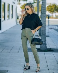 ON T-001 Belize High Rise Cargo Skinny - FINAL SALE 12 ON T-001 Belize High Rise Cargo Skinny - FINAL SALE -clothes Sales FO6C7376