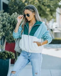 Newell Pocketed Colorblock Zip Up Jacket - Blue - FINAL SALE 21 Newell Pocketed Colorblock Zip Up Jacket - Blue - FINAL SALE -clothes Sales FO6C8053 a52271c2 1f4a 41f3 9946 76ee68e48a58