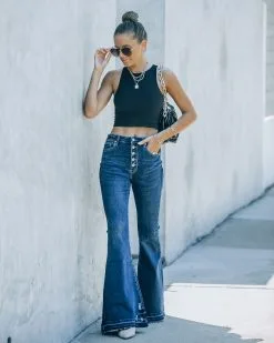 KANC-001 Marsha High Rise Frayed Bell Bottom Denim - FINAL SALE -clothes Sales FO6C8264 f9a33d1a a3a8 42e2 aa51 182da65b61ef