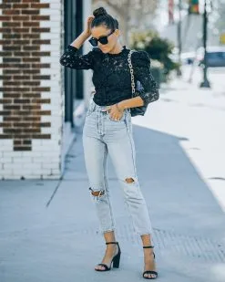 Fulfilled Heart Statement Sleeve Lace Blouse - Black - FINAL SALE 18 Fulfilled Heart Statement Sleeve Lace Blouse - Black - FINAL SALE -clothes Sales FO6C8494 dc830c4b 8b1e 4506 9ac2 8590279f3e21