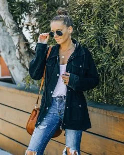 Clancy Cotton Blend Pocketed Cargo Jacket - FINAL SALE -clothes Sales FO6C9098 05af3e5c 4ec6 4ed8 a203 3e5123bd15ea